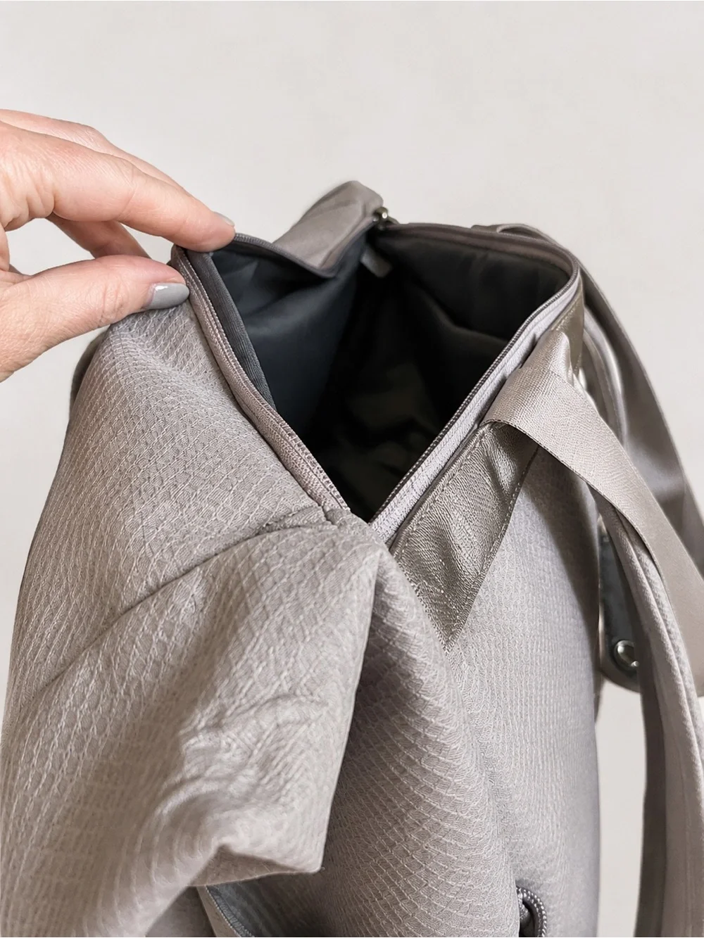 lululemon athletica Roll-Top Backpack in Light Taupe